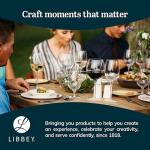 Libbey Baker's Basics 3-Piece Glass Casserole Dishes with Glass Covers, Stackable Casserole Dishes for Oven, Microwave, Refrigerator, Versatile Baking Dish Set