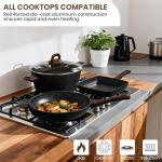 31-Piece Nonstick Pots and Pans Cookware Set