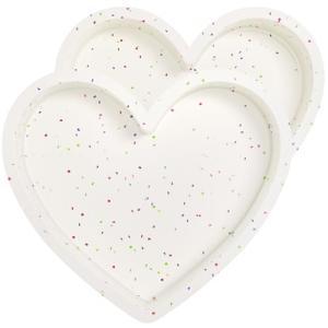 AOTASO Silicone Heart Shaped Cake Pans 10 Inch Large Heart Cake Pan Nonstick Silicone Heart Molds for Baking (2 Pcs Set, Cream)