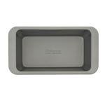 KitchenAid Nonstick Swiss Engineered Aluminized Steel Loaf Pan, Dishwasher Safe, 9 x 5 Inch, Contour Silver
