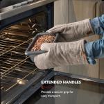 KitchenAid Nonstick Swiss Engineered Aluminized Steel Loaf Pan, Dishwasher Safe, 9 x 5 Inch, Contour Silver