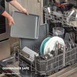 KitchenAid Nonstick Swiss Engineered Aluminized Steel Loaf Pan, Dishwasher Safe, 9 x 5 Inch, Contour Silver