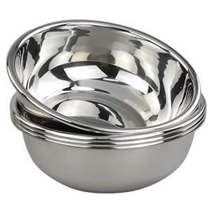 Doryh 18/10 Stainless Steel Mixing Bowls, Nesting Bowls for Meal Prep, Serving, Baking, Set of 4