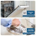 Viking Mixing Bowls Set, 10 Piece Stainless Steel Kitchen Cookware, Non-Slip Silicone Base, Includes Tight Fit Lids, Dishwasher Safe, Grey