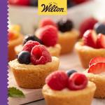 Wilton Gold Non-Stick 24-cup Muffin Pan, Cold-Rolled Steel Bakeware, Made without PFAs, 16 x 10 x 1 in., Packaging may Vary