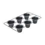 Chicago Metallic Professional 6-Cup Popover Pan with Armor-Glide Coating