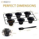 EVODAE® Popover Pans Set of 2 – 12-Cup (2×6) Pro-Grade Carbon Steel, Strong & Durable Build – Nonstick, PFOA & PTFE Free – Popover & Yorkshire Pudding Pan – Carefully Packaged in a Clean Black Box