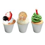 Proshopping 6 Packs Popover Pan， Large Individual Muffin Mold, Aluminium Pudding Cup, Chocolate Molten Mould, Raspberry Souffle Baking Maker, Brownie Tumbler -for Pie, Egg Tart, Cake (Size 3.4"x 3.2")