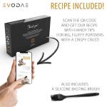 EVODAE® Popover Pans Set of 2 – 12-Cup (2×6) Pro-Grade Carbon Steel, Strong & Durable Build – Nonstick, PFOA & PTFE Free – Popover & Yorkshire Pudding Pan – Carefully Packaged in a Clean Black Box