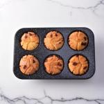 ROLUXENTIA Stainless Steel Popover Pans - 6-Cavity Non-Stick Tray Mold for Baking, Jumbo Size for Premium Homemade Cupcakes, Muffins, Cheesecakes, Breads - Professional Grade for Bakery Kitchen Oven