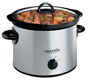 3-Quart Silver Manual Slow Cooker
