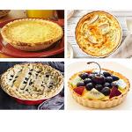 Waytiffer (50 Pack Pie Pans 5 inch,Mini Pie Tins HEAVY-DUTY Disposable Aluminum Foil Tart,pie Pans for Baking Personal Mini Pies, Easily Stack & Store, Freeze & Reheat