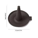 BAILEBEI Donut Mold for Baking,Donut Pans Set,6 Pieces Pastry Molds for Bagel and Doughnut Cake Pans (6pcs,Coffee)