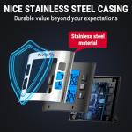 TempPro TM02 24H Digital Timer with Dual Kitchen Timers for Cooking, Magnetic Timer Clock with Adjustable Alarm Volume & LCD Backlit Display, Classroom Timer for Kids & Teachers(Previously ThermoPro)