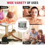 TempPro TM02 24H Digital Timer with Dual Kitchen Timers for Cooking, Magnetic Timer Clock with Adjustable Alarm Volume & LCD Backlit Display, Classroom Timer for Kids & Teachers(Previously ThermoPro)