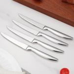 Steak Knife Set of 8, Serrated Steak Knife, Kitchen Steak Knives, Steak Knives Dishwasher Safe, Stainless Steel Knives