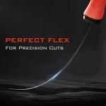 KastKing Intimidator Bait Knife and Filet Knives, Ultra-Sharp G4116 German Stainless-Steel Blades, Fresh or Saltwater, Non-Slip Handle, Durable Storage Bag, and Honing Rod