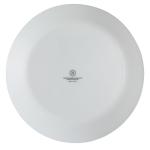 Martha Stewart Opalton 6-Piece 10-Inch Dinner Plates – Chip and Break Resistant Opal Glass Plates, Durable and Lightweight Dinnerware Set for Everyday Use