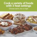 Hamilton Beach 4 Quart Programmable Slow Cooker, Silver