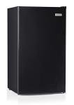 Igloo 3.2 Cu.Ft. Mini Fridge with Freezer - Single Door Compact Refrigerator with Glass Shelves for Homes, Dorms & Offices- Keep Snacks, Drinks & Frozen Foods Cool with Temperature Control Mini Fridge