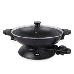 Aroma Housewares AEW-307 Electric Wok, 5 Qt, Black.