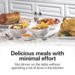 Hamilton Beach 6-Quart Slow Cooker with Glass Lid