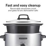 Hamilton Beach 6-Quart Slow Cooker with Glass Lid