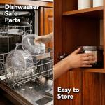 OVENTE 2-Tier Electric Food Steamer, 5 Quart Stainless Steel Stackable Steam Cooker with 400W Power, 60-Minute Timer & Auto Shut-Off, Dishwasher Safe, Healthy Vegetable & Seafood Steamer, Silver FS62S