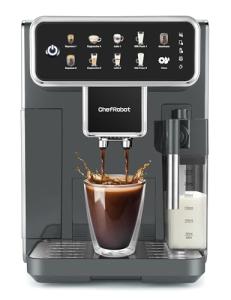 Automatic Espresso Machine with Grinder and Frother