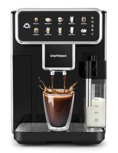 Automatic Espresso Machine with Grinder and Frother