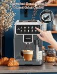 Automatic Espresso Machine with Grinder and Frother