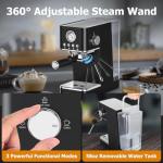 Spacekey 20 Bar Espresso Machine with Milk Frother