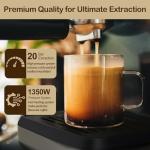 Vaparinckl Espresso Machine with Milk Frother