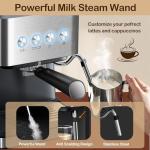Vaparinckl Espresso Machine with Milk Frother