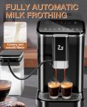 CABIHOME Automatic Espresso Machine with Milk Frother