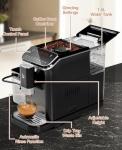 CABIHOME Automatic Espresso Machine with Milk Frother