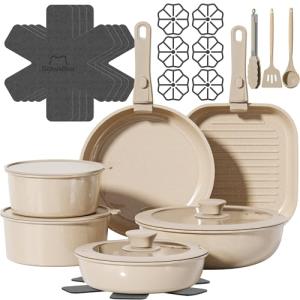 26-Piece Non-Stick Ceramic Cookware Set