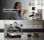 Empstorm 20 Bar Espresso Machine with Milk Frother