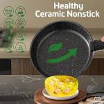 OzawaBear 26-Piece Non-Stick Ceramic Cookware Set