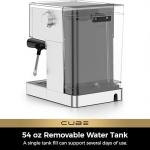 CHULUX Espresso Machine with Milk Frother & Pump