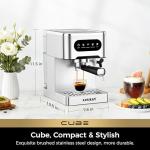 CHULUX Espresso Machine with Milk Frother & Pump