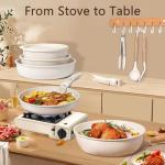 GiPP 21-Piece Nonstick Ceramic Cookware Set