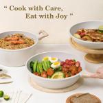 SODAY 12-Piece Nonstick Cookware Set with Frying Pans