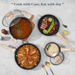 12-Piece Non-Stick Granite Cookware Set