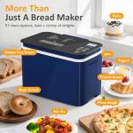21-in-1 Programmable Bread Machine with Nonstick Pan