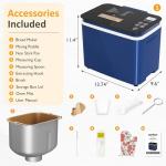 21-in-1 Programmable Bread Machine with Nonstick Pan