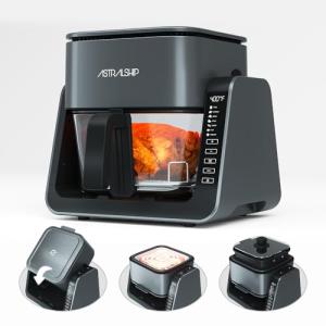 Astralship 2-in-1 Air Fryer and Grill Combo