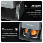 Astralship 2-in-1 Air Fryer and Grill Combo