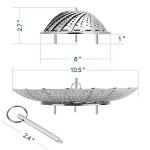 Sayfine Stainless Steel Vegetable Steamer Basket