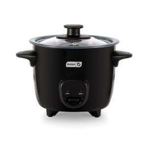 Dash Mini Rice Cooker for Single Servings - Black